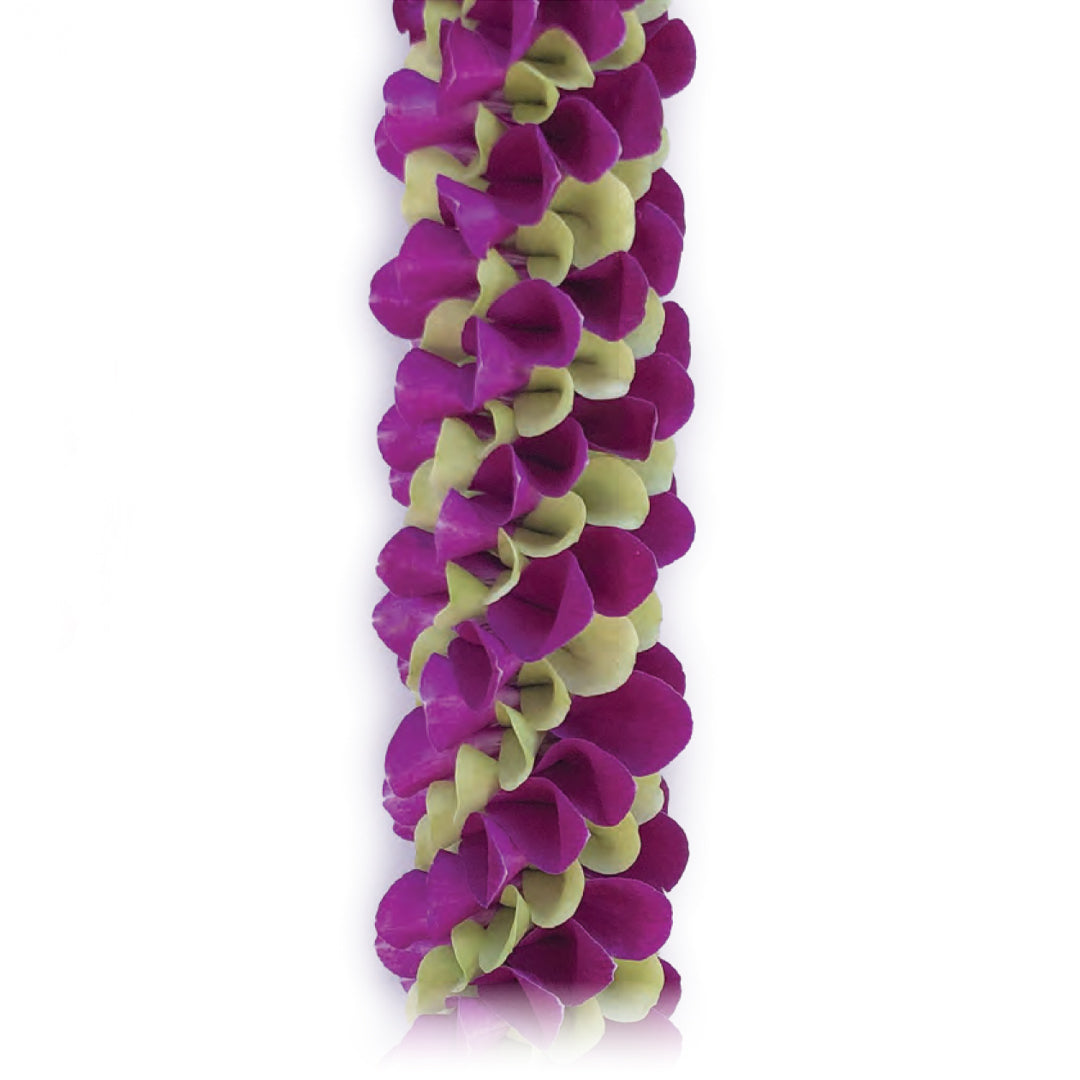 Mānoa Twilight Orchid Lei