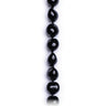 Midnight Black Kukui Lei