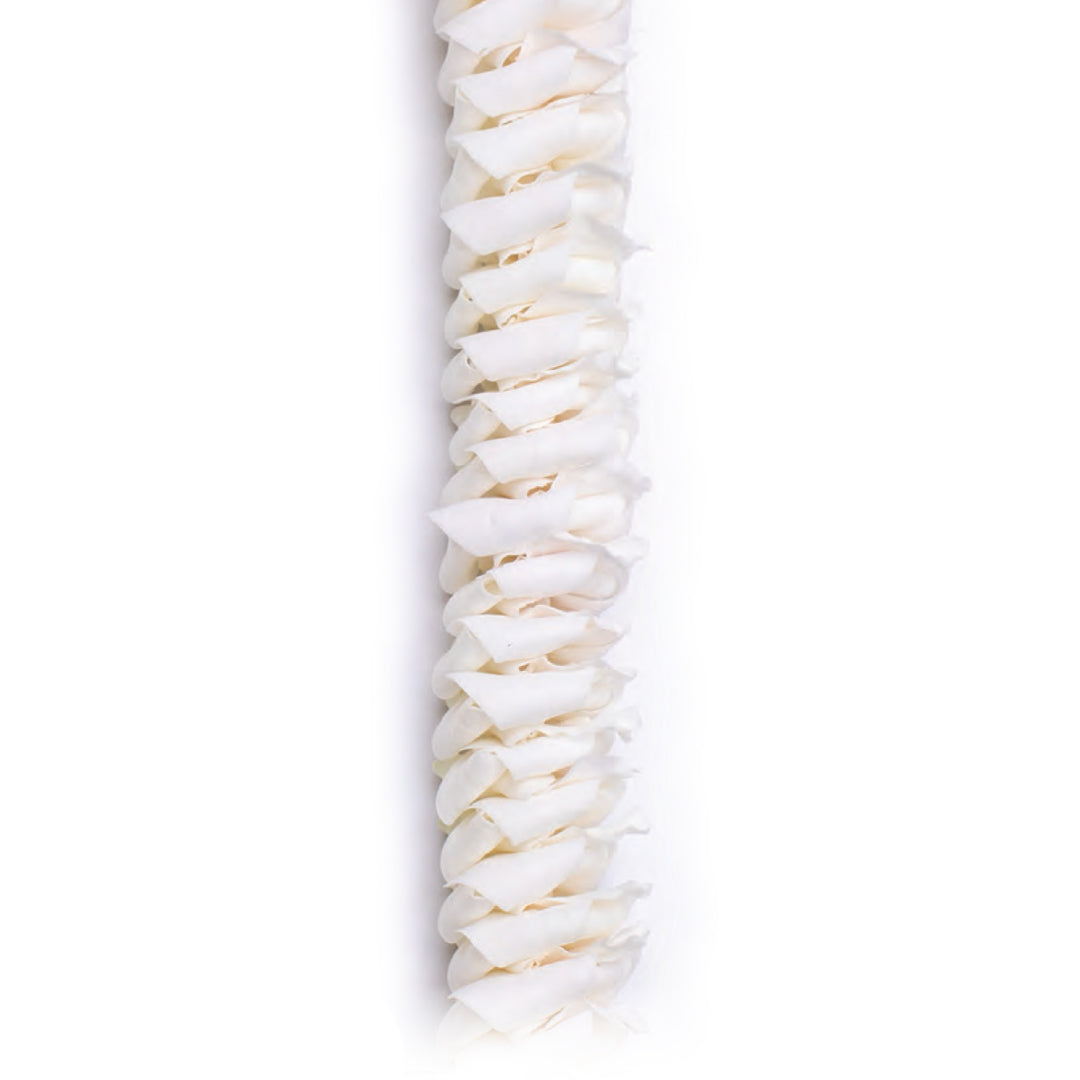 Niho White Orchid Lei