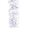 White Aloha Orchid Lei of pure white dendrobium orchids on a single strand